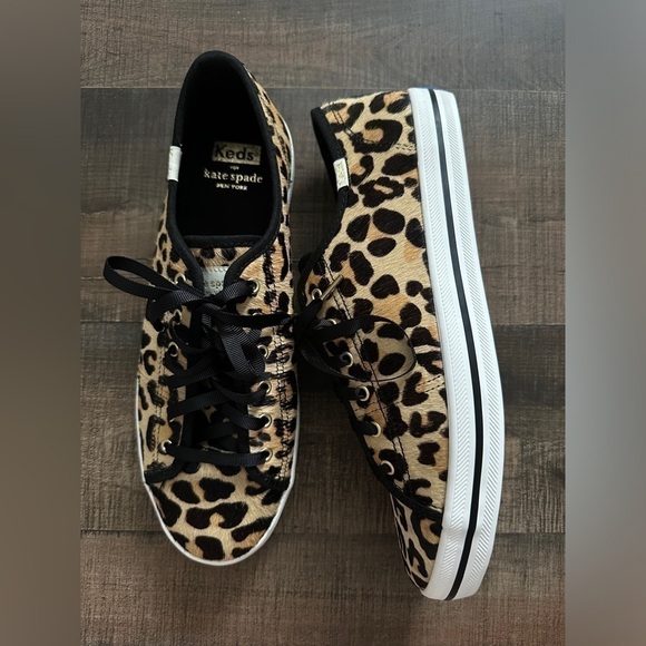 kate spade Shoes - Leopard Kate Spade Keds Shoes Size 8